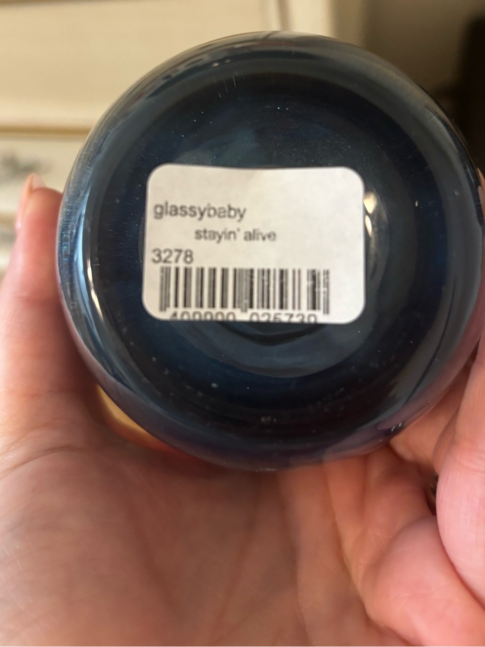 EUC Glassybaby Stayin’ Alive Votive Candle Holder - Picture 6 of 7